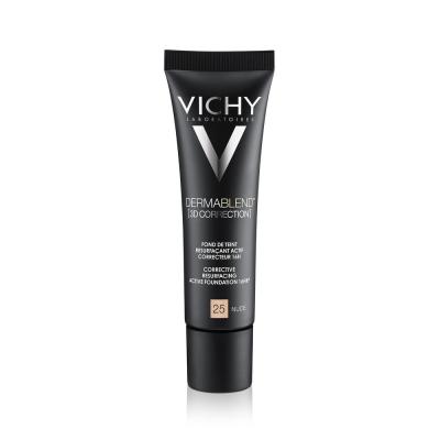 VICHY DERMABLEND 3D CORRECTION fond de teint resurfa&ccedil;ant #25-nude