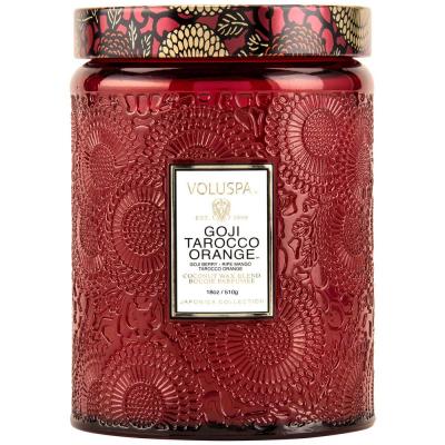 VOLUSPA Bougie parfum&eacute;e Goji & Tarocco Orange Rouge 