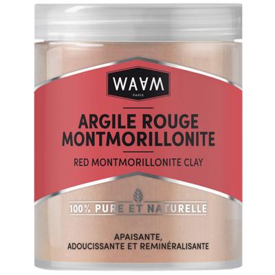 WAAM Argile Rouge Montmorillonite 250 Gr - Visage Et Corps