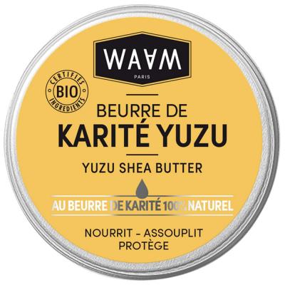 WAAM Beurre de karite brut au yuzu 100ml 