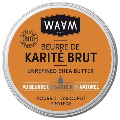 WAAM Beurre de karit&eacute; brut non parfum&eacute; 100ml 