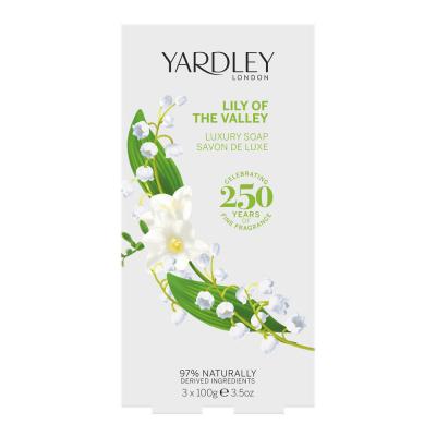 YARDLEY  Coffret Lily of the Valley Savons 3 x 100g 