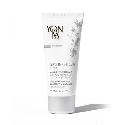 YON KA Yon-Ka - GLICONIGHT 10%MASQUE masque peeling lissant, effet peu neuve, &eacute;clat 50 ml