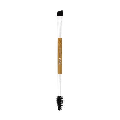 ZAO Pinceau Bambou Sourcils Duo Beige  Make Up