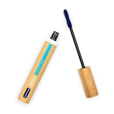 ZAO MAKEUP  Mascara Velours Bio, vegan et rechargeable Bleu Electrique