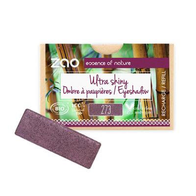 ZAO MAKEUP Recharge Ombre &agrave; paupi&egrave;res nacr&eacute;e rectangle 273 Purple Zao