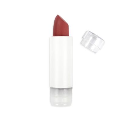 ZAO ESSENCE OF NATURE Rouge &agrave; L&egrave;vres Mat Bio "Classic" - Zao 465 - Rouge sombre mat Recharge