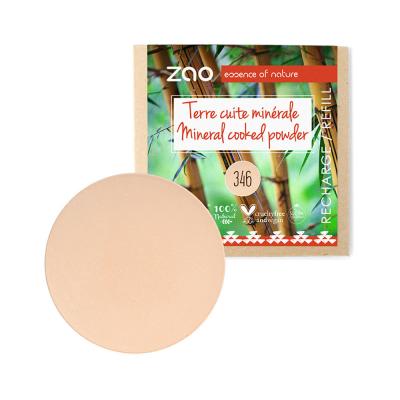 ZAO Recharge Terre cuite min&eacute;rale 346 Beige clair 