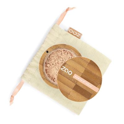 ZAO  Makeup Mineral Silk Bio, vegan et rechargeable Beige clair