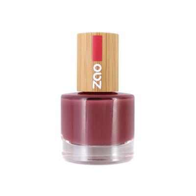 ZAO  Vernis &agrave; Ongles 667 ROSE AMARANTHE bio vegan naturel