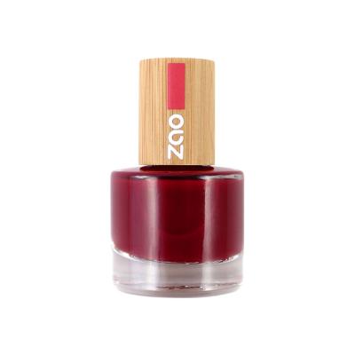 ZAO ESSENCE OF NATURE  - Vernis &agrave; ongles : 668 Rouge passion - 8 ml