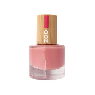 ZAO  essence of nature - Vernis &agrave; ongles : 677 La vie en rose - 8 ml