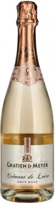 GRATIEN & MEYER  Cr&eacute;mant de Loire Brut-Ros&eacute; 12% Vol. 0,75l