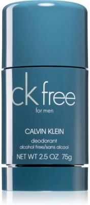 CALVIN KLEIN  CK Free d&eacute;odorant stick (sans alcool) pour homme 75 ml