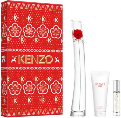 KENZO Flower By  Coffret Eau de Parfum 100ml + Vaporisateur voyage 1