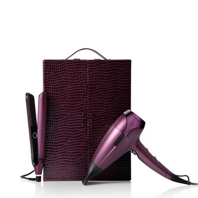 GHD  Coffret Deluxe Lisseur et S&egrave;che-cheveux Bordeaux 1ct