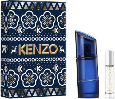 Kenzo Homme Coffret Eau de Toilette Intense 60ml + Vaporisateur voy