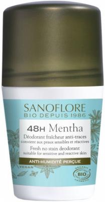 SANOFLORE  48h Mentha D&eacute;o Roll-On 50ml