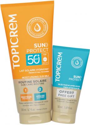 TOPICREM  Sun Protect Lait Solaire Hydratant SPF50+ 200ml