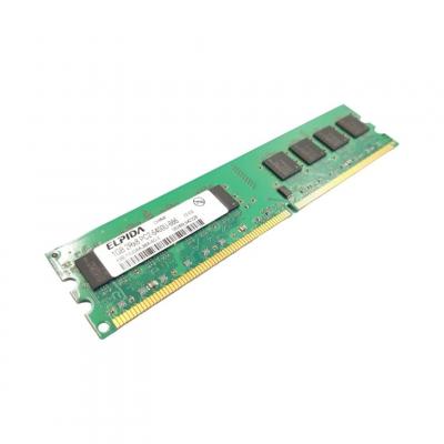 ELPIDA Barrette M&eacute;moire 1Go RAM DDR2  EBE11UD8AJWA-8G-E DIMM PC2-6400U 2Rx8 