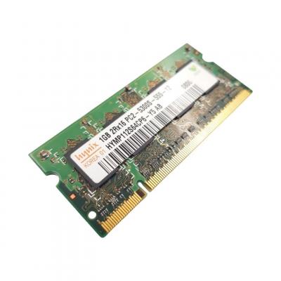 HYNIX Barrette M&eacute;moire 1Go RAM DDR2  HYMP112S64CP6-Y5 SO-DIMM PC2-5300S 