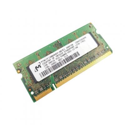 MICRON Barrette M&eacute;moire 1Go RAM DDR2  MT8HTF12864HDY-667E1 SO-DIMM PC2-5300S 