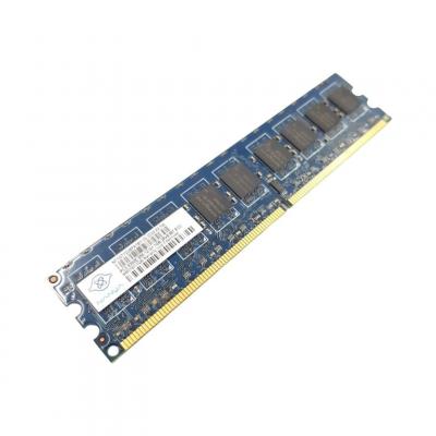 NANYA Barrette M&eacute;moire 1Go RAM DDR2  NT1GT72U8PA1BY-3C DIMM PC2-5300E 2Rx8 