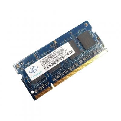 Barrette M&eacute;moire 512Mo RAM DDR2 Nanya NT512T64UH8B0FN-3C SO-DIMM PC2-5300S 