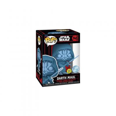 Star Wars : Dark Side - Figurine Pop! Darth Maul (Holo) (Gw) 9 Cm