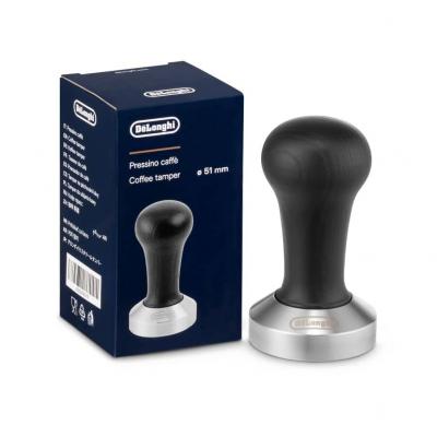 DELONGHI Tamper  acier plat 51mm - Noir - DLSC080