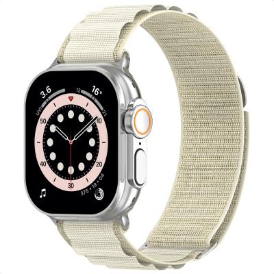 ACCEZZ  Bracelet en nylon Alpine Apple Watch  44/45/46/49 mm - Lumi&egrave;re stellaire