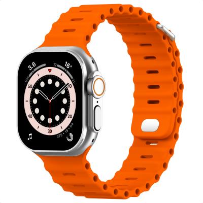 ACCEZZ  Bracelet Ocean Apple Watch Series 1 - 11 / SE / Ultra (44/45/46/49 mm) - Orange
