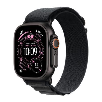 APPLE Bracelet 49 mm Medium Alpine noir Finition noir