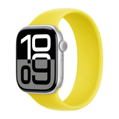 APPLE Bracelet Boucle unique en Silicone  Watch 38/40/41/42 mm - Taille 5 - Star Fruit