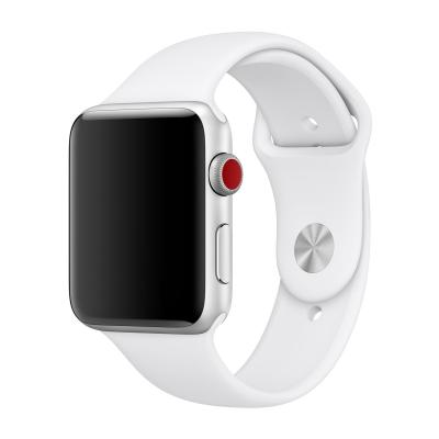 APPLE Bracelet Sport pour  Watch 38/40/41/42 mm - Taille M/L - Blanc