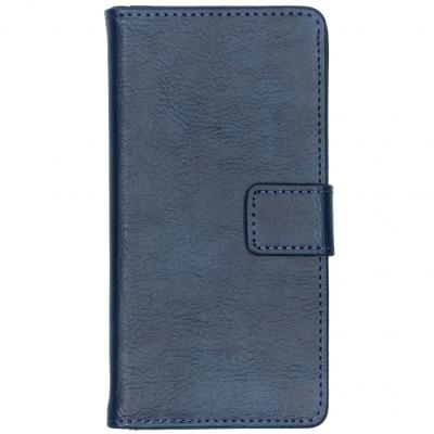 IMOSHION  &Eacute;tui de t&eacute;lephone portefeuille Samsung Galaxy A40 - Bleu fonc&eacute;