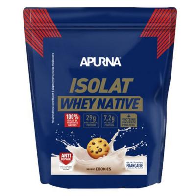 APURNA Nutrition prot&eacute;in&eacute;e saveur Cookie et Cream  Isolat Native