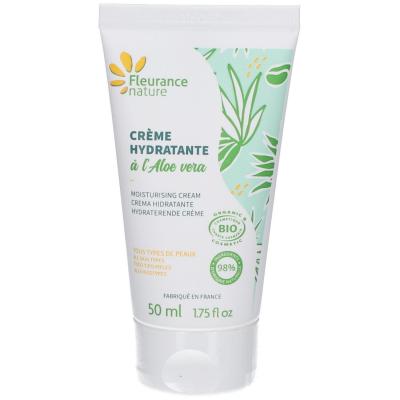 FLEURANCE NATURE  Cr&egrave;me Hydratante Visage &Agrave; L'Aloe Vera 50ml