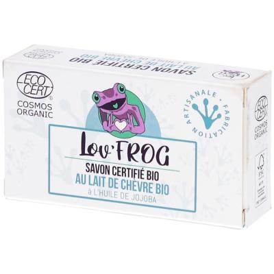 LOV FROG Savon Au Lait De Ch&egrave;vre Certifi&eacute; Bio 100g Dr. Theiss Naturwaren