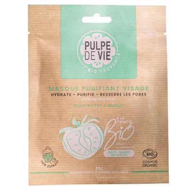 PULPE DE VIE Masque Tissu Visage Bio [Im]perfection - Pi&ntilde;a Tomata - 