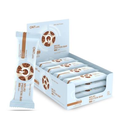 QNT Nutrition prot&eacute;in&eacute;e Cookie  Liife Milkii Protein Bar Low Sugar