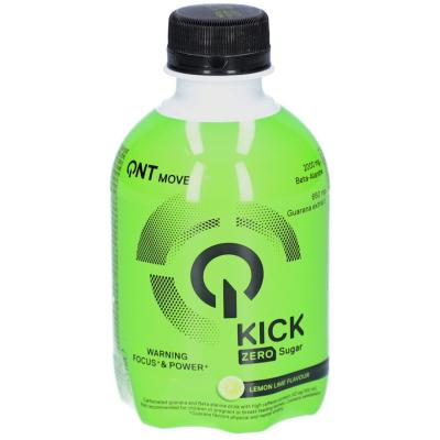 QNT Boisson &eacute;nerg&eacute;tique citron vert sans sucre  Kick Drink