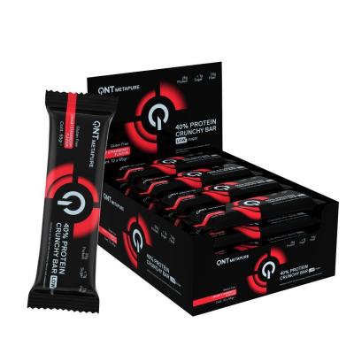 QNT  Metapure Barre prot&eacute;in&eacute;e croquante &agrave; la fraise