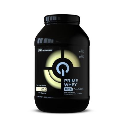 QNT Prot&eacute;ine m&eacute;lange 100 % d'isolat et de concentr&eacute; de lactos&eacute;rum Vanille  Prime Whey 908 g