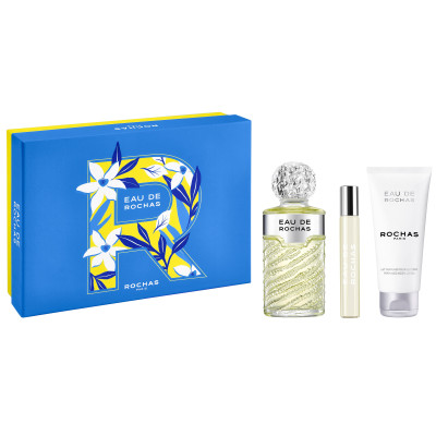 ROCHAS  Eau De  Eau De Toilette Spray 100ml Coffret 3 Produits