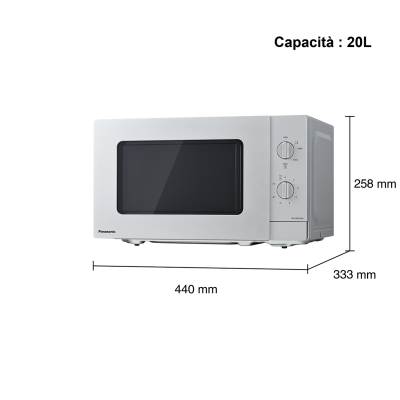 PANASONIC NN-SM23QMEPG - Des repas simples et rapides.