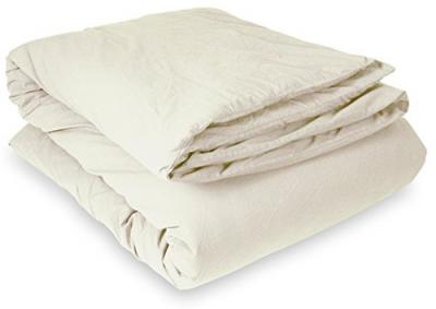 VENT DU SUD Housse De Couette Palace En Coton Lave - 240x260 Cm - Blanc Lin