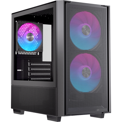 EINAREX Boitiers PC  PM150 Micro-Tower Black (EXCS-PM-150R-B)