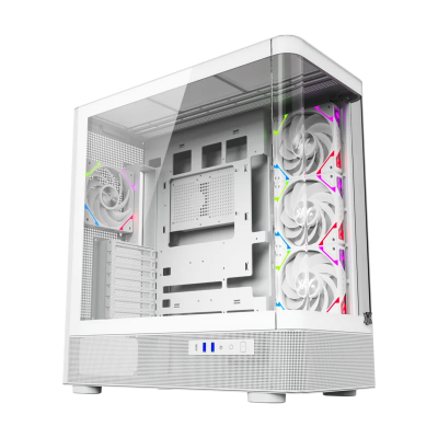 XYZ Boitiers PC  Quantum White Mid Tower (X-CS-QUANTUM-W)