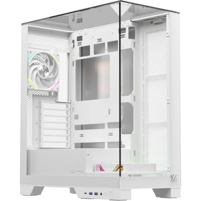 XYZ Datoru korpuss  Trifecta Mid-Tower White (X-CS-TRIFECTA-W)